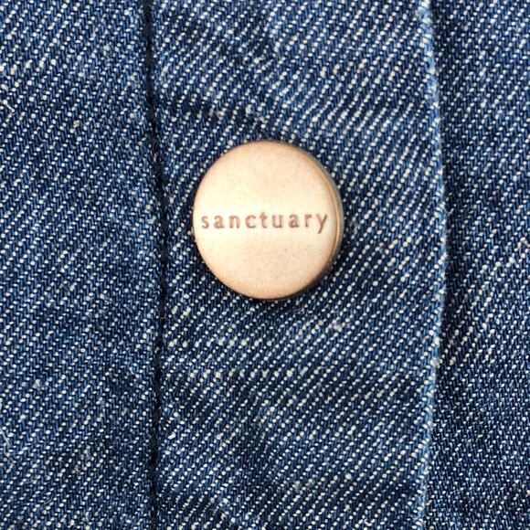 denim chambray mini skirt Sanctuary - Picture 3 of 5